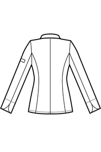 Giacca cuoca Boston disegno rear