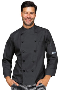 Giacca Panama slim nera 058201