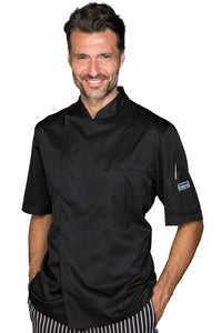 Giacca cuoco helsinki nera 058831M