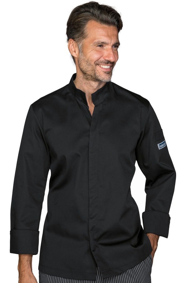 Giacca cuoco sincler nera 058851