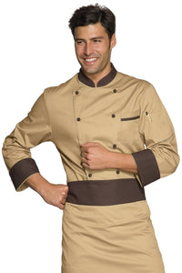 Giacca classica biscotto e moro 059215