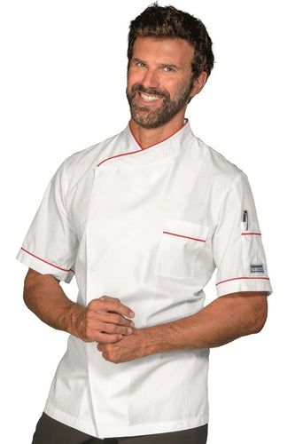 Giacca Dubai bianca e rossa 059967