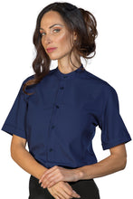 Carica l&#39;immagine nel visualizzatore di Gallery, Camicia Detroit unisex tecnostretch Blu
