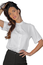 Carica l&#39;immagine nel visualizzatore di Gallery, Camicia Detroit unisex tecnostretch Bianca
