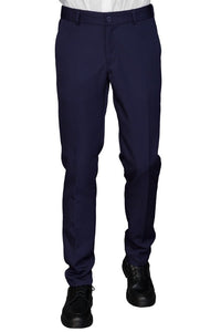 Pantalone seattle misto lana blu 063632