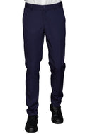 Pantalone seattle misto lana blu 063632