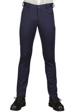 Carica l&#39;immagine nel visualizzatore di Gallery, Pantalone yale slim jersey milano blu 064592
