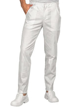 Carica l&#39;immagine nel visualizzatore di Gallery, Pantalone Vermont unisex Bianco in cotone 064600
