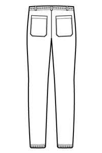 Pantalone Richmond disegno rear