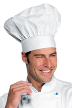 Carica l&#39;immagine nel visualizzatore di Gallery, Cappello cuoco bianco 075000
