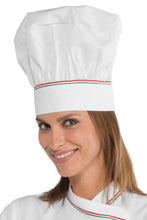 Carica l&#39;immagine nel visualizzatore di Gallery, Cappello cuoco tricolore 075010
