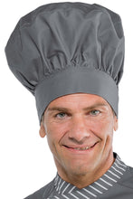 Carica l&#39;immagine nel visualizzatore di Gallery, Cappello cuoco grigio 075012
