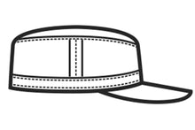 Carica l&#39;immagine nel visualizzatore di Gallery, Cappellino Charly disegno side
