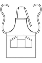 Carica l&#39;immagine nel visualizzatore di Gallery, Grembiule isacco Gladiator stone disegno
