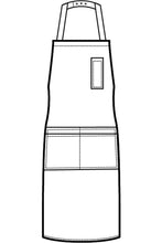 Carica l'immagine nel visualizzatore di Gallery, Grembiule Bombay Extralarge disegno front
