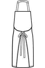 Carica l'immagine nel visualizzatore di Gallery, Grembiule Bombay Extralarge disegno rear
