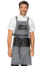 Carica l&#39;immagine nel visualizzatore di Gallery, Grembiule Bristol grigio 088912
