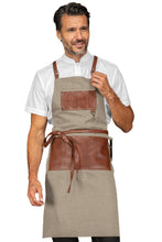 Carica l&#39;immagine nel visualizzatore di Gallery, Grembiule Bristol cuoio 088916
