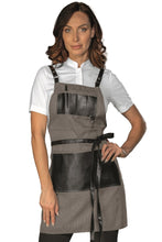 Carica l&#39;immagine nel visualizzatore di Gallery, Grembiule Bristol smoke e nero 088921S
