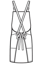 Carica l&#39;immagine nel visualizzatore di Gallery, Grembiule Bristol disegno rear
