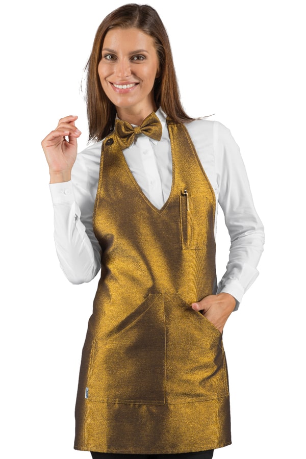 Grembiule Bistro Lurex Gold 090244