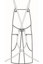 Carica l'immagine nel visualizzatore di Gallery, Grembiule Sheffield disegno rear
