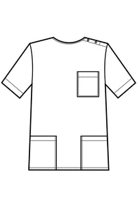 Casacca tecnica Luton disegno front