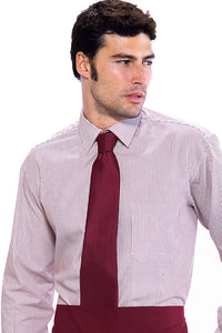 Cravatta classica Isacco bordeaux 115103