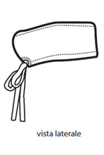 Carica l&#39;immagine nel visualizzatore di Gallery, Bandana Havana disegno side

