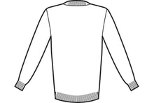 Carica l&#39;immagine nel visualizzatore di Gallery, Maglia collo a v disegno rear
