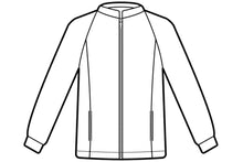 Carica l&#39;immagine nel visualizzatore di Gallery, Pile unisex con zip disegno front
