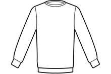 Carica l&#39;immagine nel visualizzatore di Gallery, Felpa girocollo disegno front
