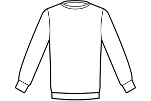 Felpa girocollo disegno front