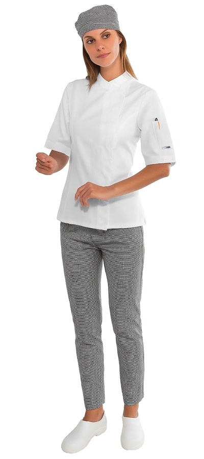 Completo da Cuoca Lady Snaps bianca e PDP