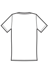 Tshirt Isacco girocollo disegno rear