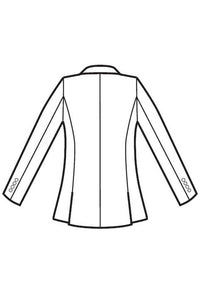 Disegno giacca Donna Atlanta rear