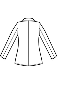 Disegno Giacca Donna Maryland Jersey Rear