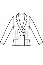 Carica l'immagine nel visualizzatore di Gallery, Giacca Donna Vilnius Disegno front
