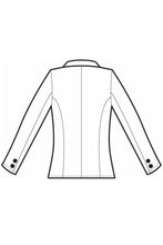 Carica l'immagine nel visualizzatore di Gallery, Giacca Donna Vilnius Disegno rear
