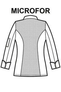 Giacca Lady Snaps disegno rear microfor