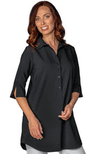 Carica l&#39;immagine nel visualizzatore di Gallery, Blusa Java Superdry light nera
