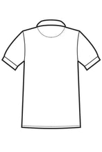 Carica l&#39;immagine nel visualizzatore di Gallery, Polo isacco unisex disegno rear
