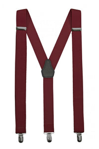 Bretelle elastiche Bordeaux