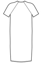 Carica l&#39;immagine nel visualizzatore di Gallery, Camice paziente disegno front
