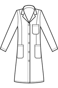 Camice Donna Vichy disegno front