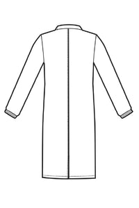 Camice Dover Zip disegno rear