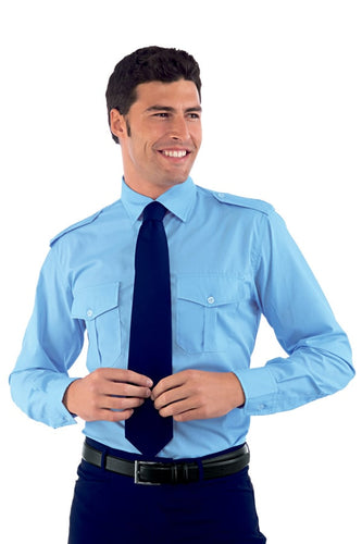 Camicia Pilota Azzurra