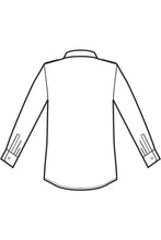 Carica l&#39;immagine nel visualizzatore di Gallery, Camicia Pilota disegno rear
