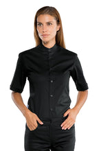 Carica l&#39;immagine nel visualizzatore di Gallery, Camicia Detroit unisex Stretch Nera

