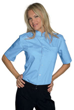 Carica l&#39;immagine nel visualizzatore di Gallery, Camicia Dublino Unisex coreana Azzurra
